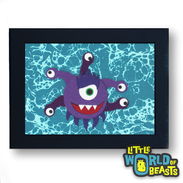 Beholder - Monster Nursery Art
