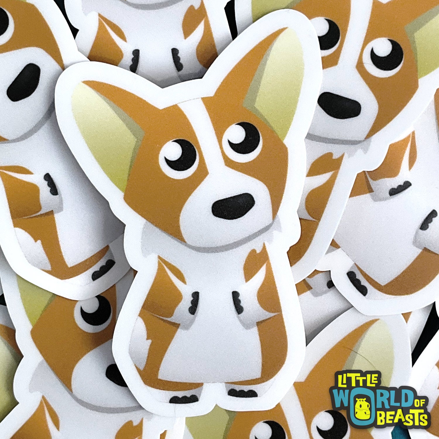 Corgi Vinyl Sticker