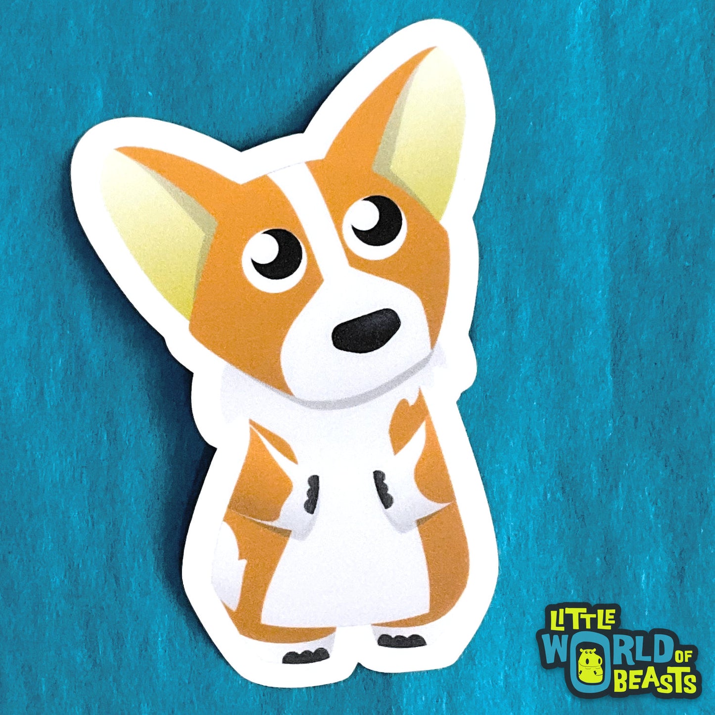 Corgi Vinyl Sticker