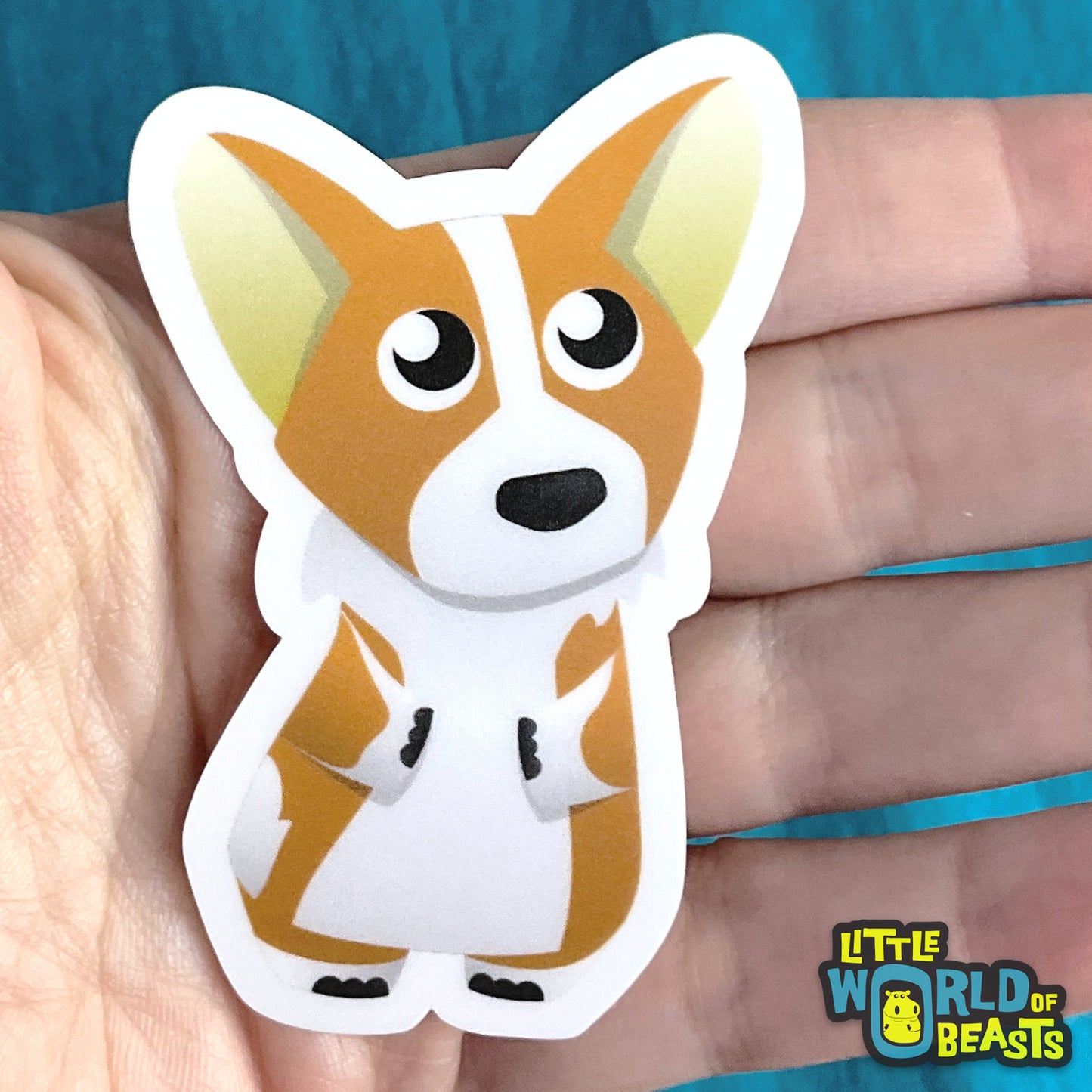 Corgi Vinyl Sticker