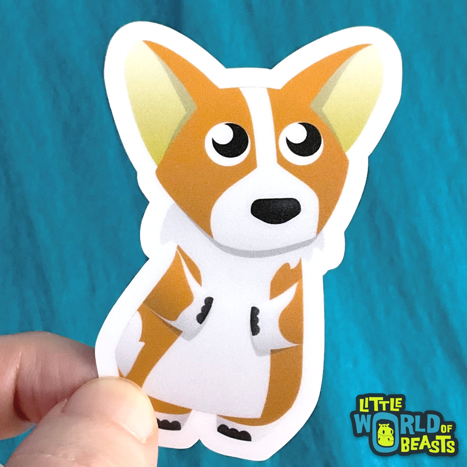 Corgi Vinyl Sticker