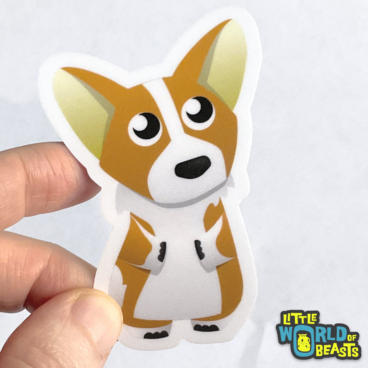 Corgi Vinyl Sticker