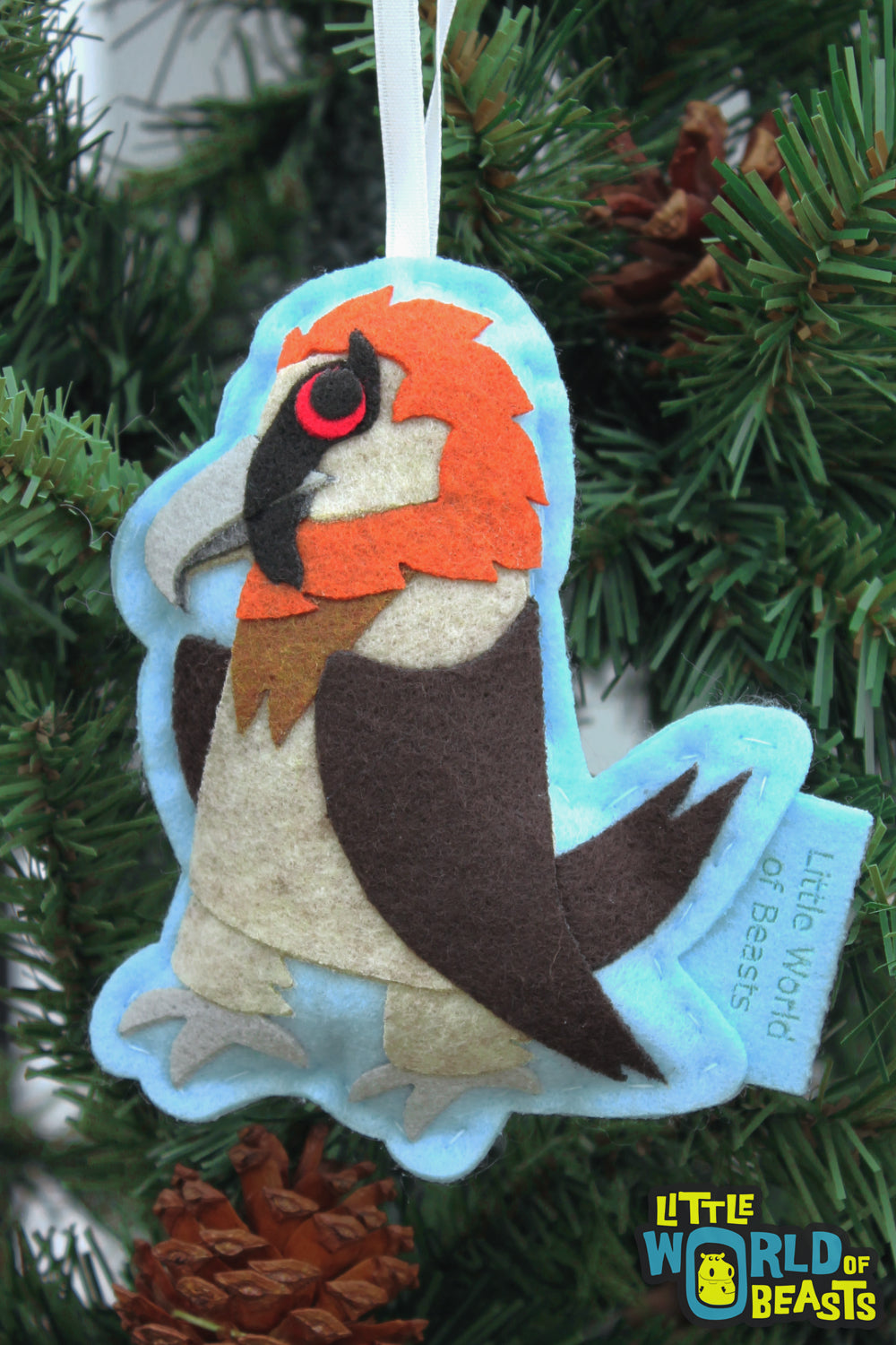 Bearded Vulture Ornament