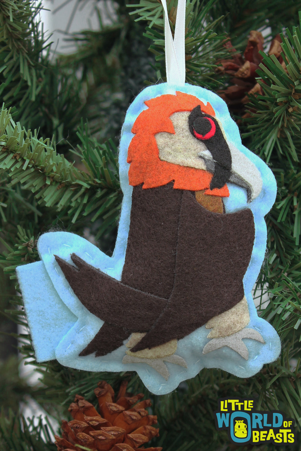 Bearded Vulture Ornament