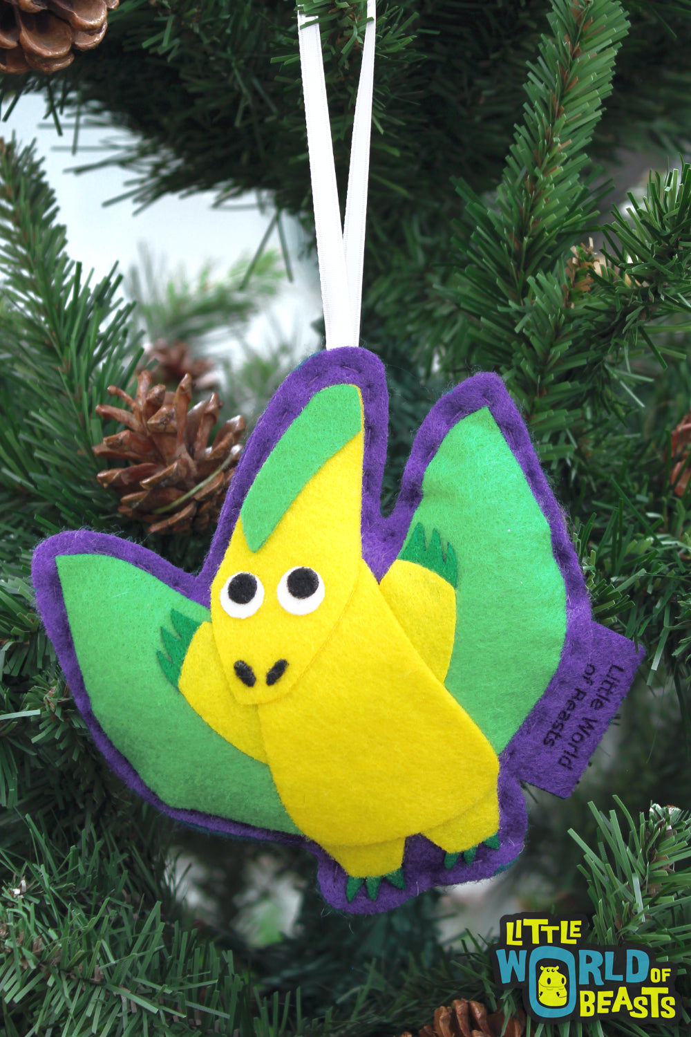 Personalized Errol the Pteranodon Ornament