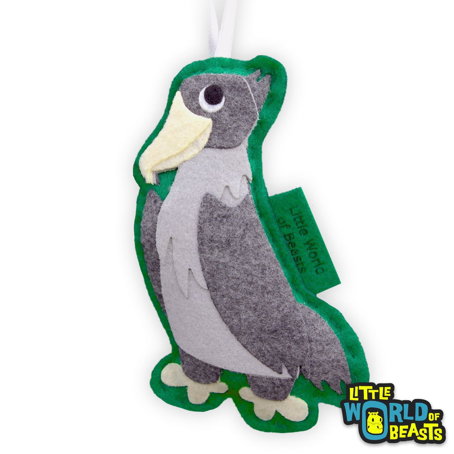 Shoebill Christmas Ornament