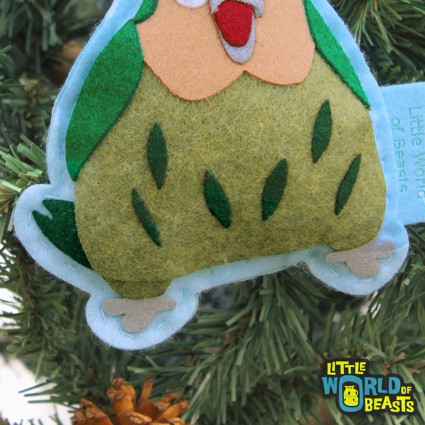 Kakapo Christmas Ornament - Felt
