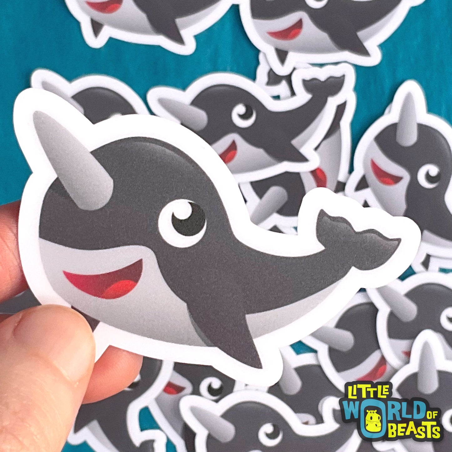 Narwhal Vinyl Sticker