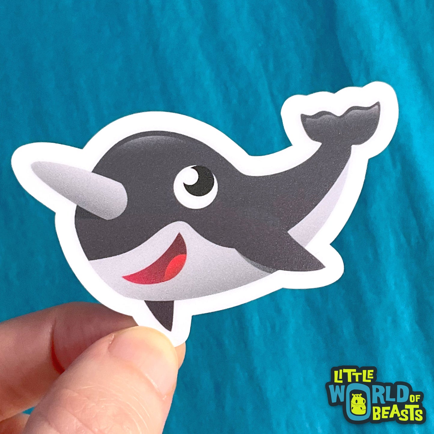 Narwhal Vinyl Sticker