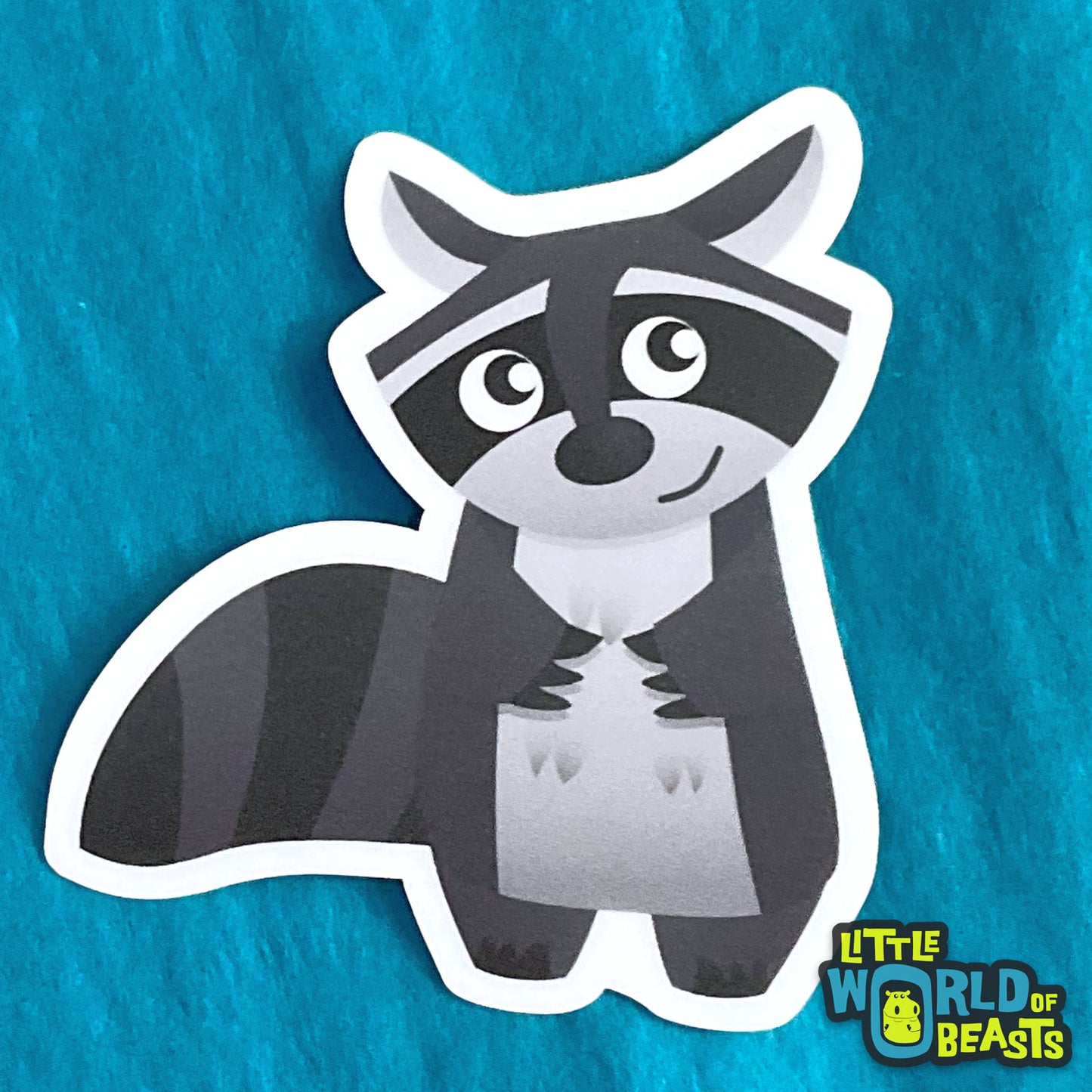 Raccoon Vinyl Sticker