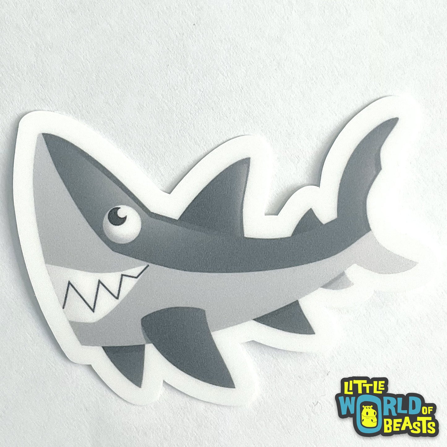 Great White Shark Vinyl Sticker