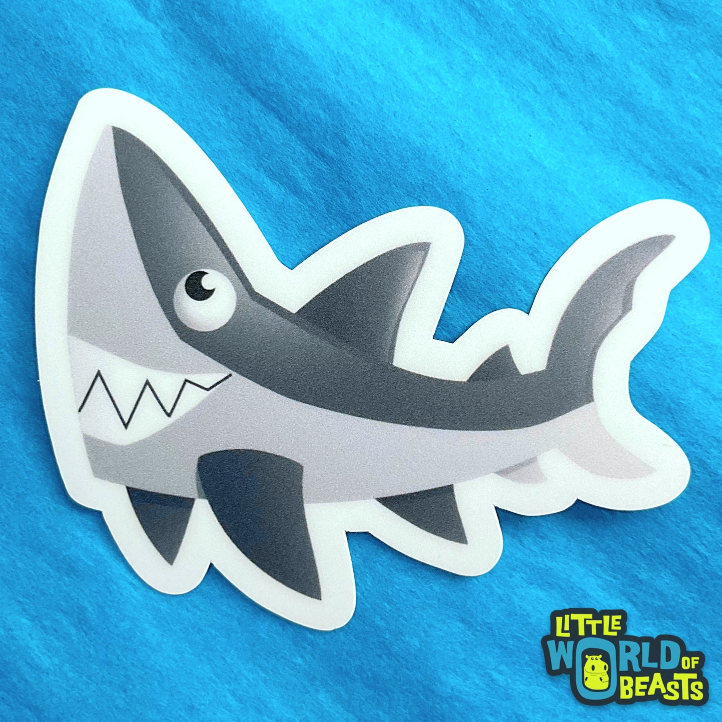 Great White Shark Vinyl Sticker