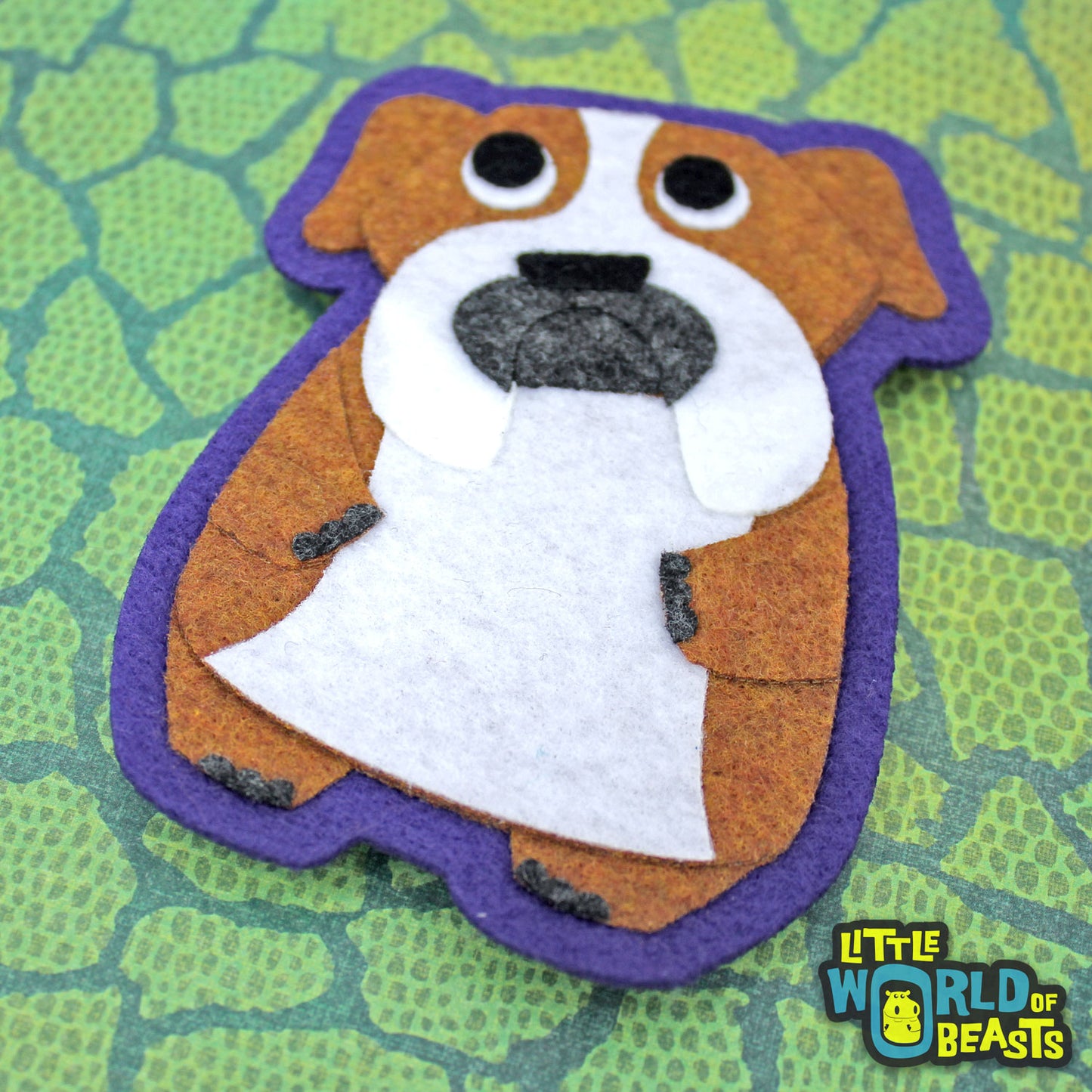 English Bulldog - Iron on Patch