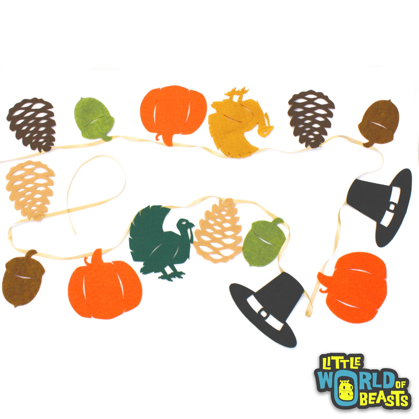 Assorted Thanksgiving Shapes - 30 Pre-cut Shapes