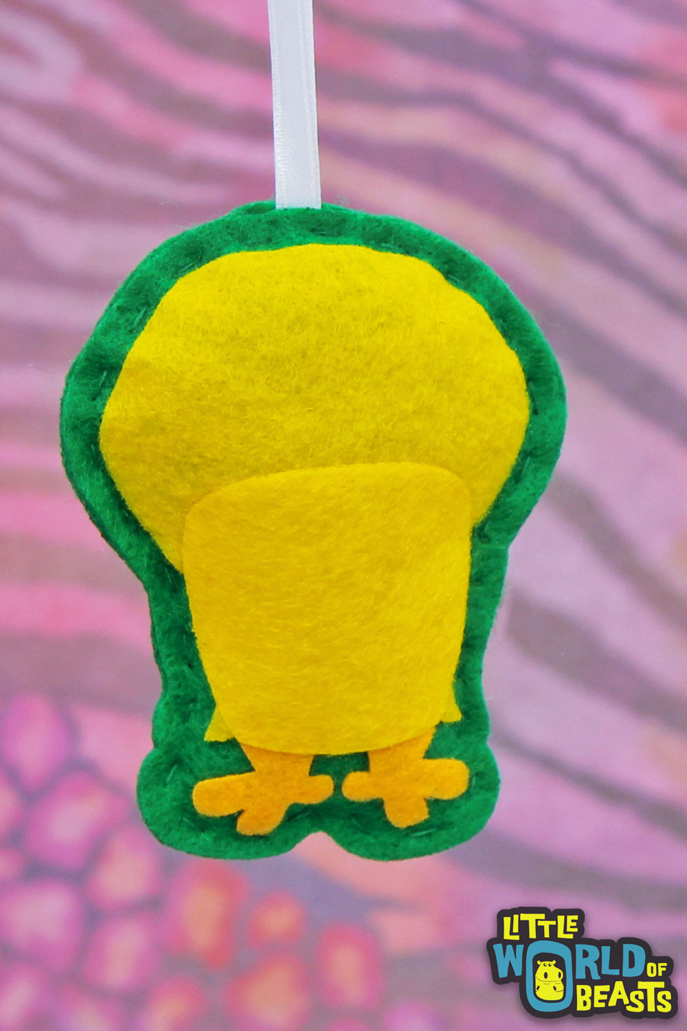 Spike the Chick - Felt Farm Animal Ornament - Little World of Beasts