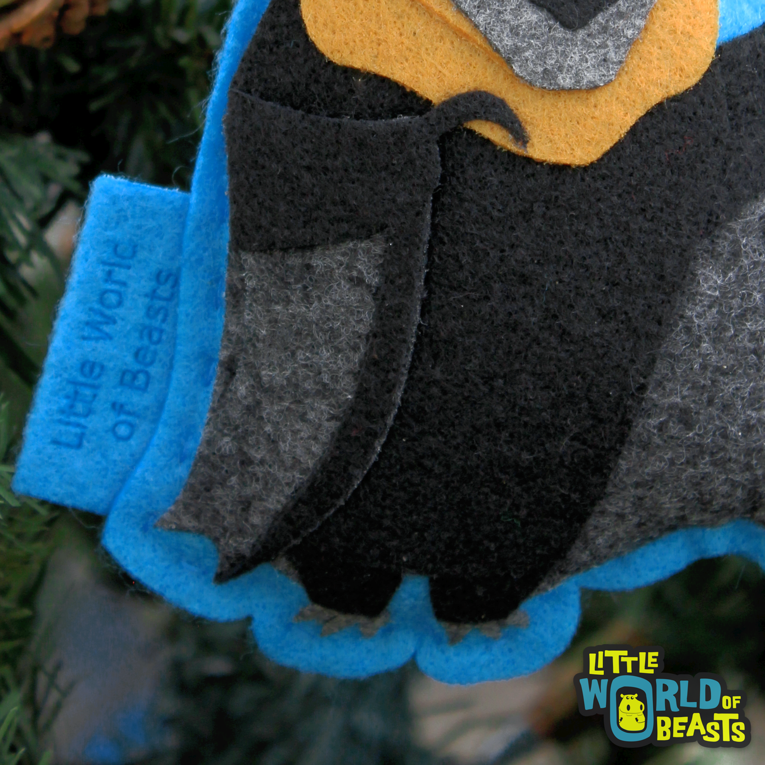 Flying Fox - Felt Animal Ornament