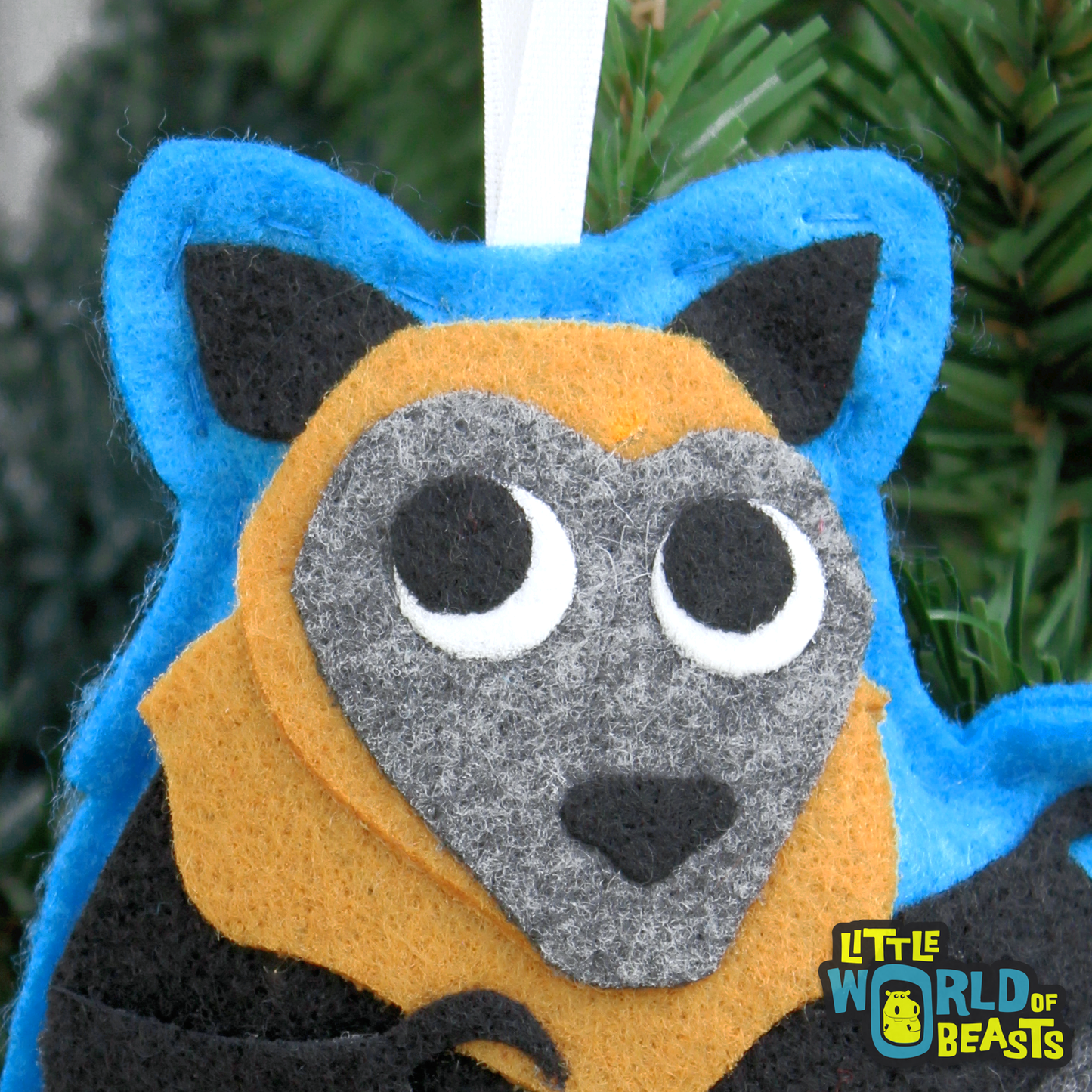 Flying Fox - Felt Animal Ornament