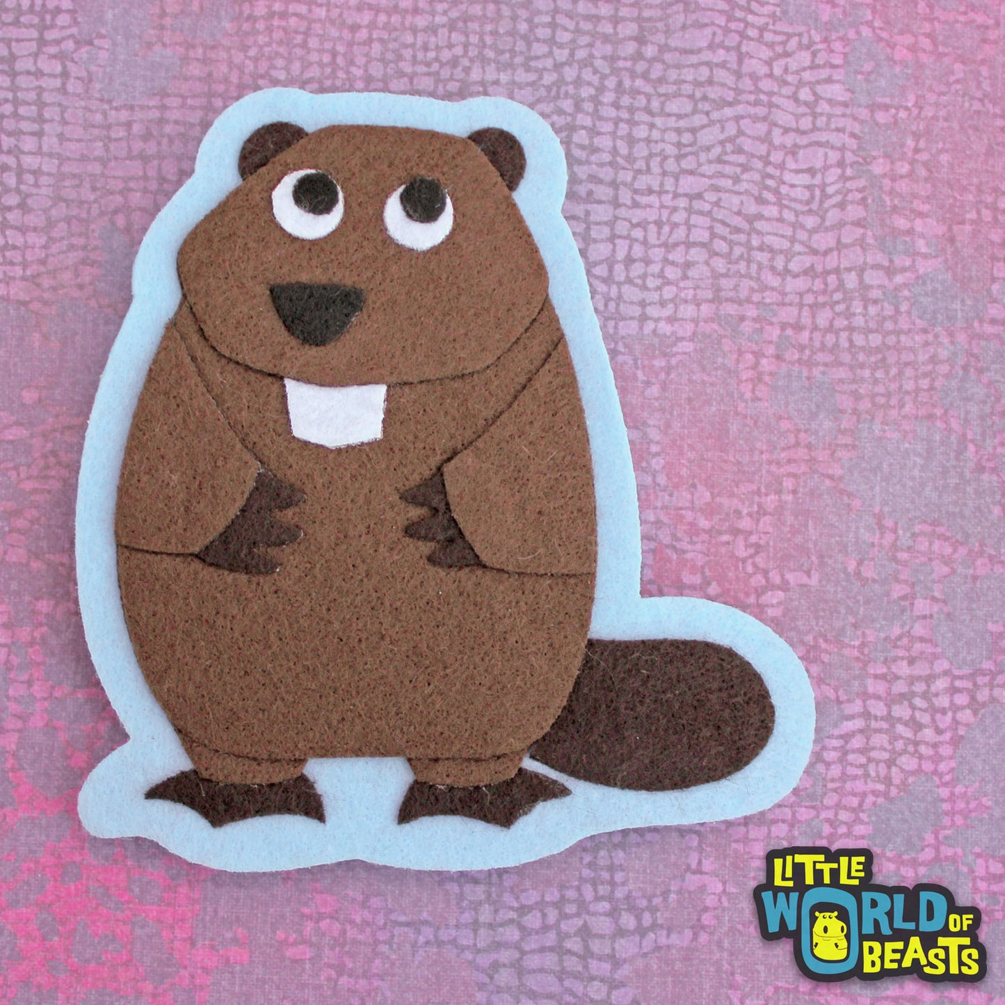 Beaver - Felt Applique