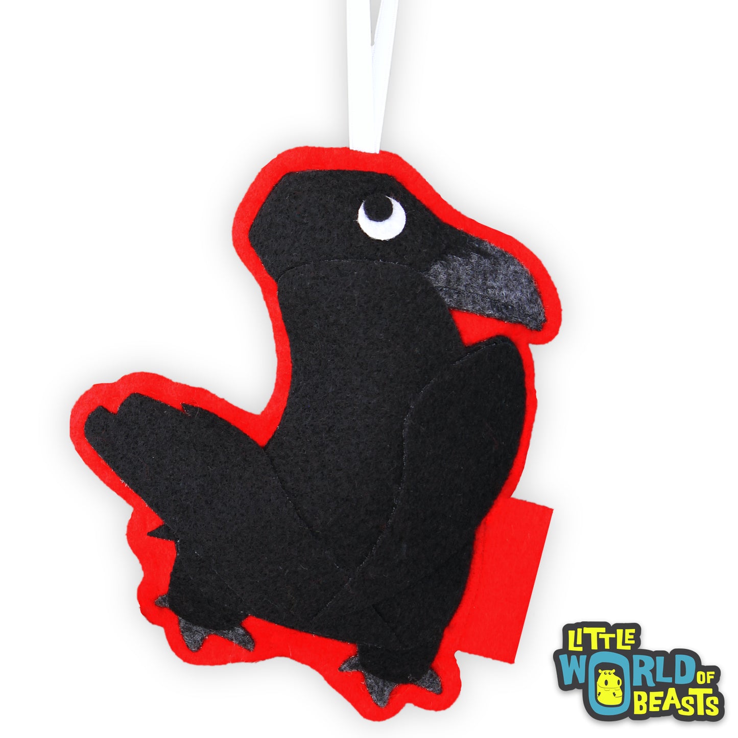 Raven - Bird Christmas Ornamet