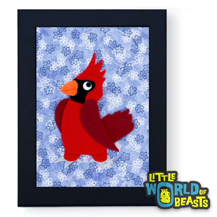 Cardinal Framed Art