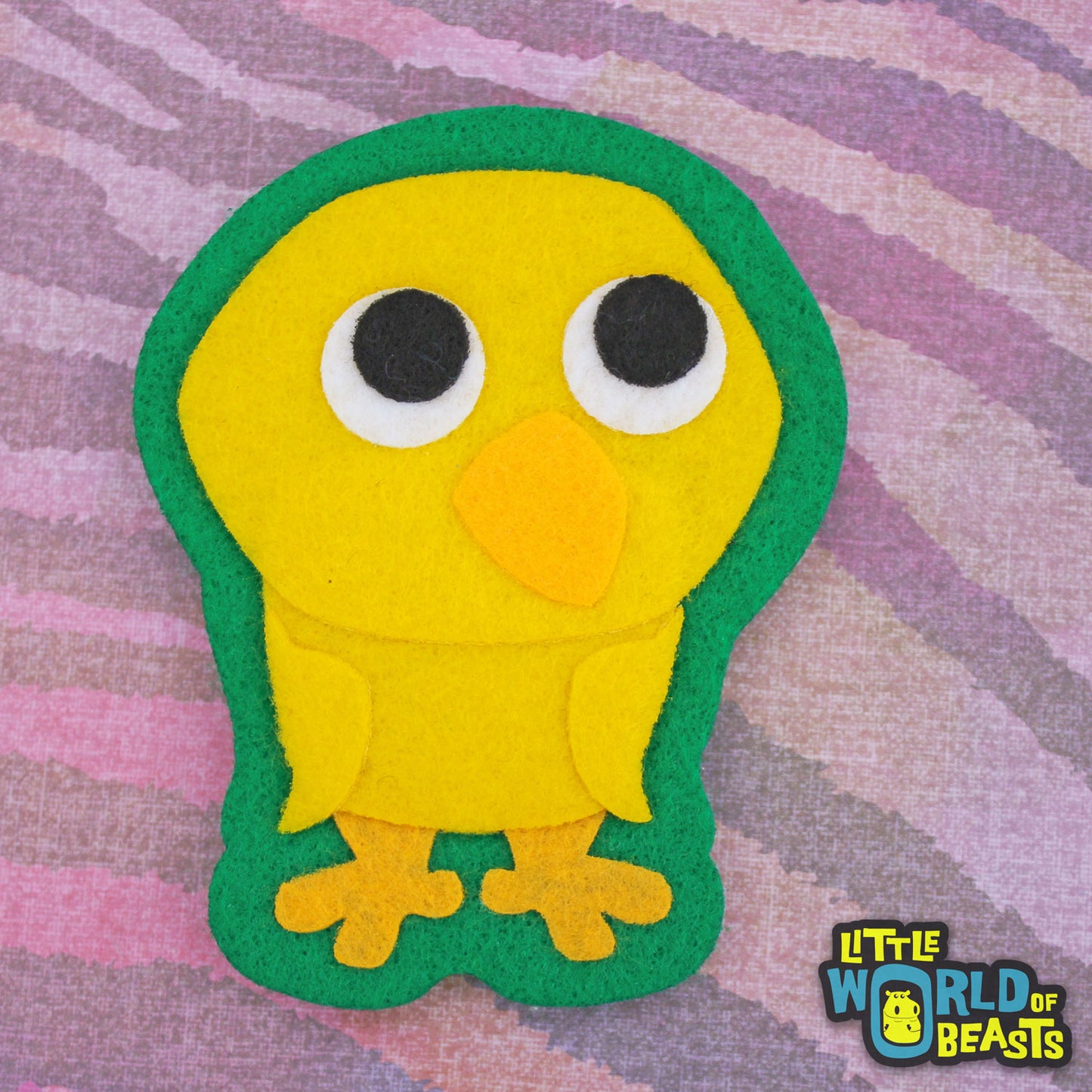 Baby Chick - Felt Farm Animal Patch