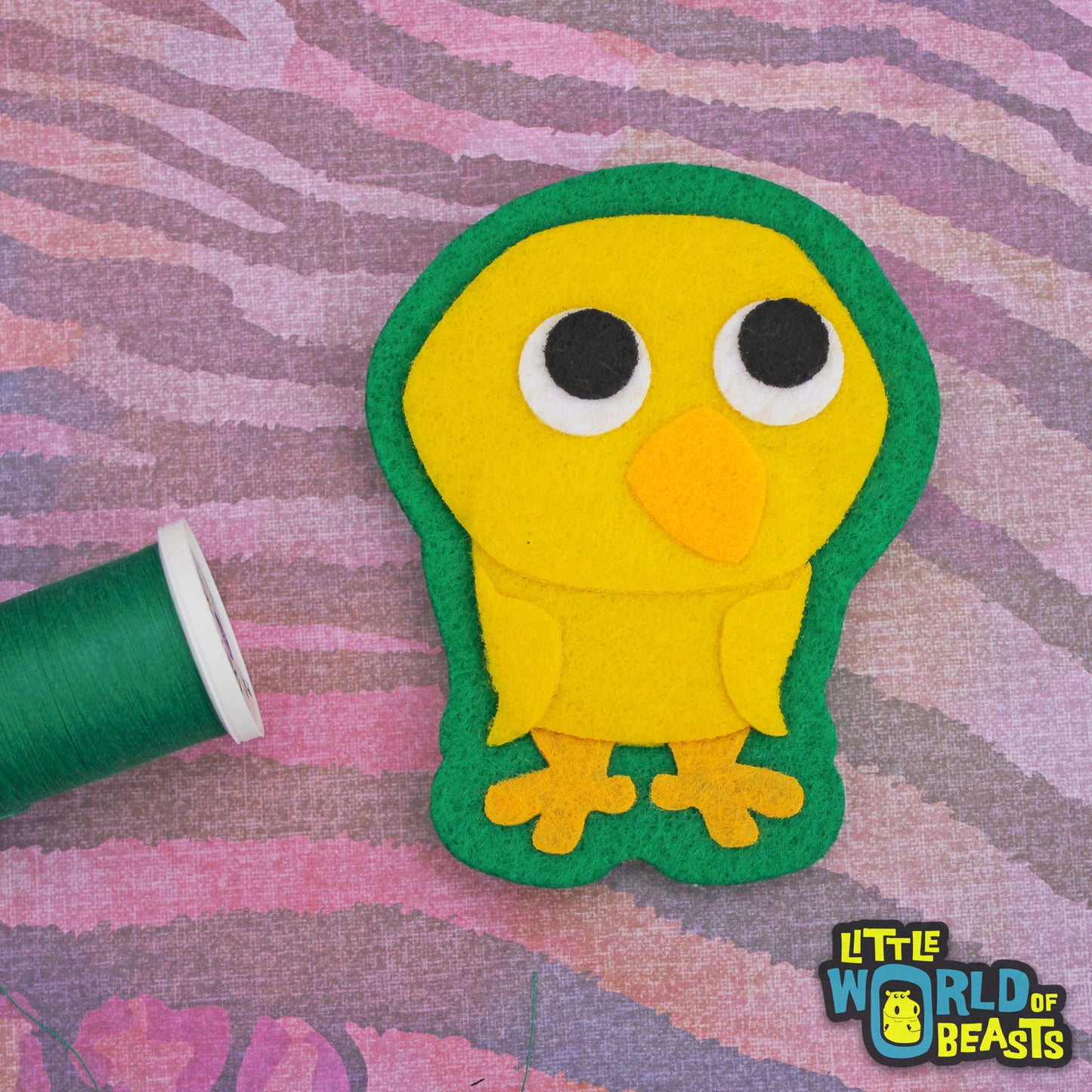Iron on or Sew on Patch - Baby Chick