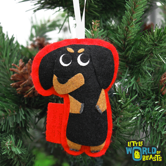 Dog Breed Ornament - Dachshund