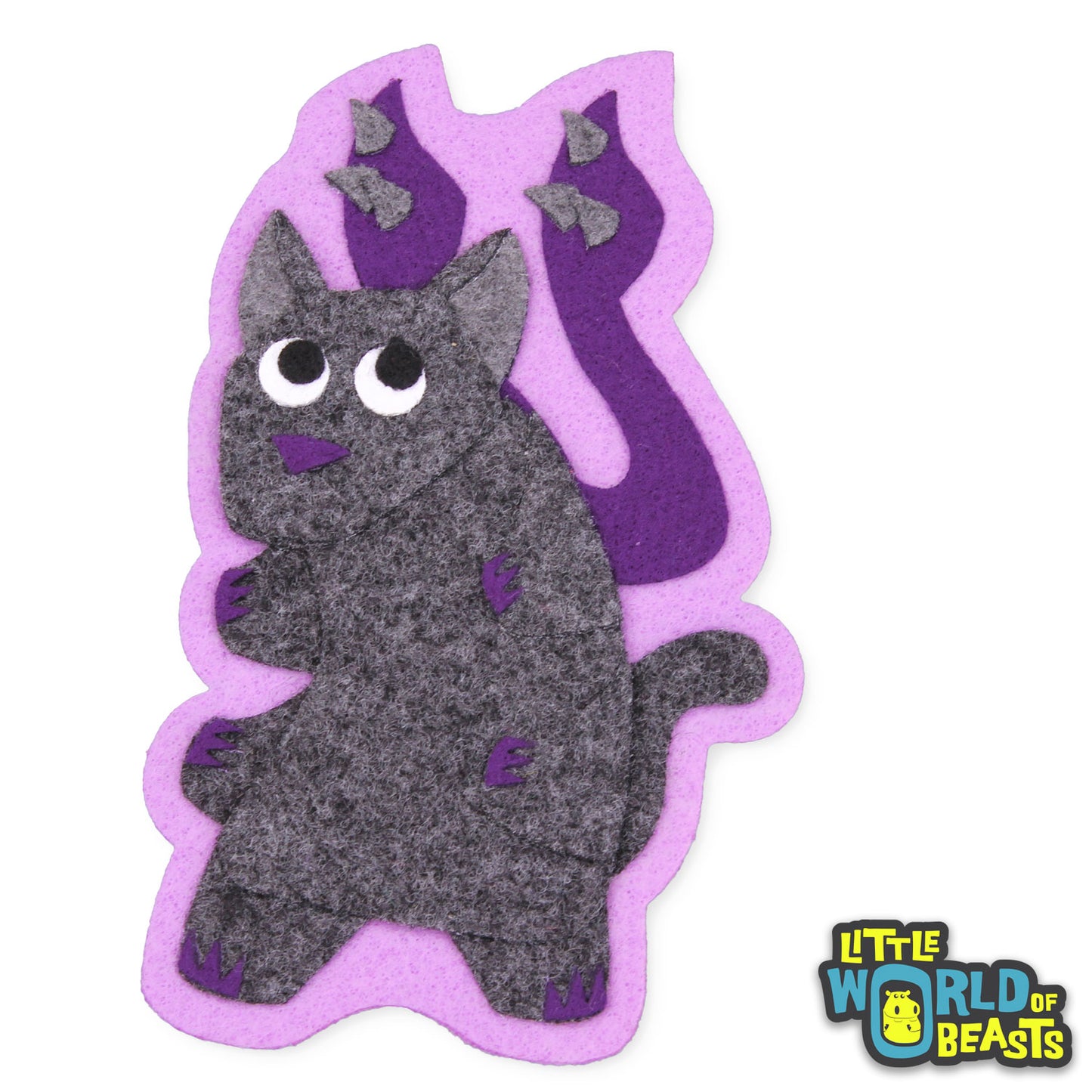Displacer Beast - Felt D&D Monster Patch - Little World of Beasts