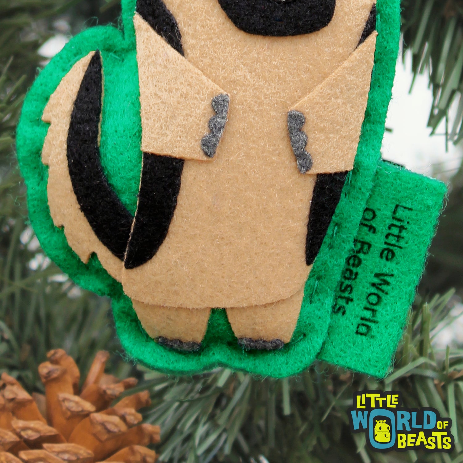 German Shepherd - Christmas Ornament