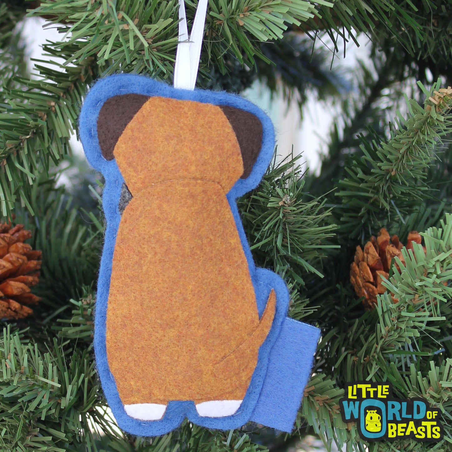 Boxer - Dog  Breed Christmas Ornament