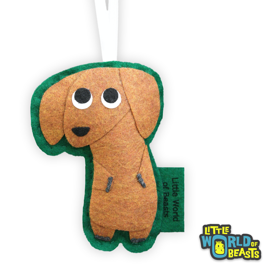 Personalized Dachshund Ornament