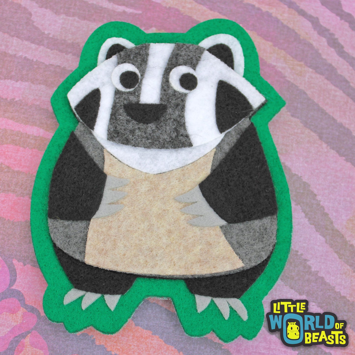 Badger - Woodland Animal Patch