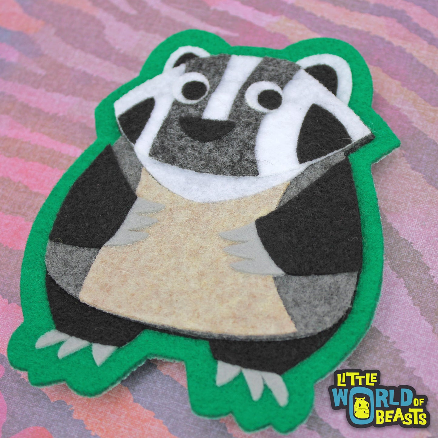 Woodland Animal - Felt Patch - Iron on or Sew on 