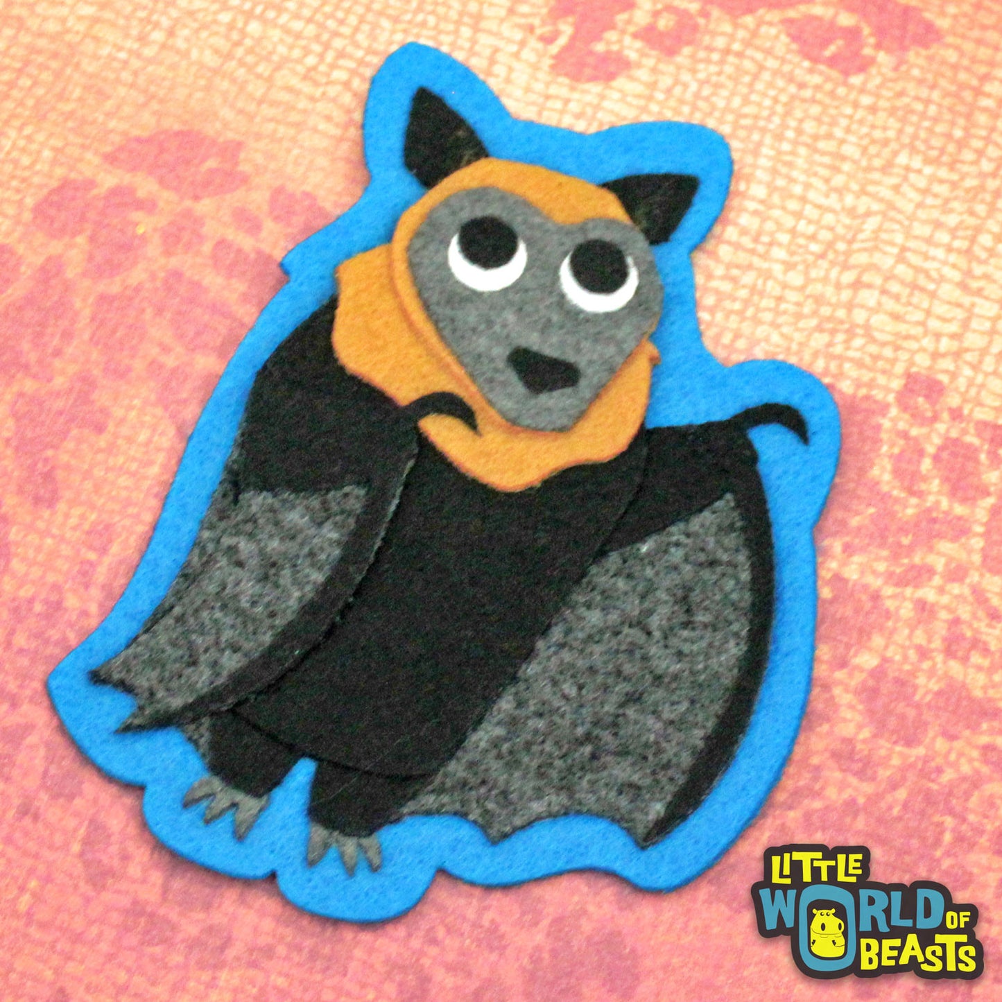 Felt Animal Patch - Bat - Flying Fox