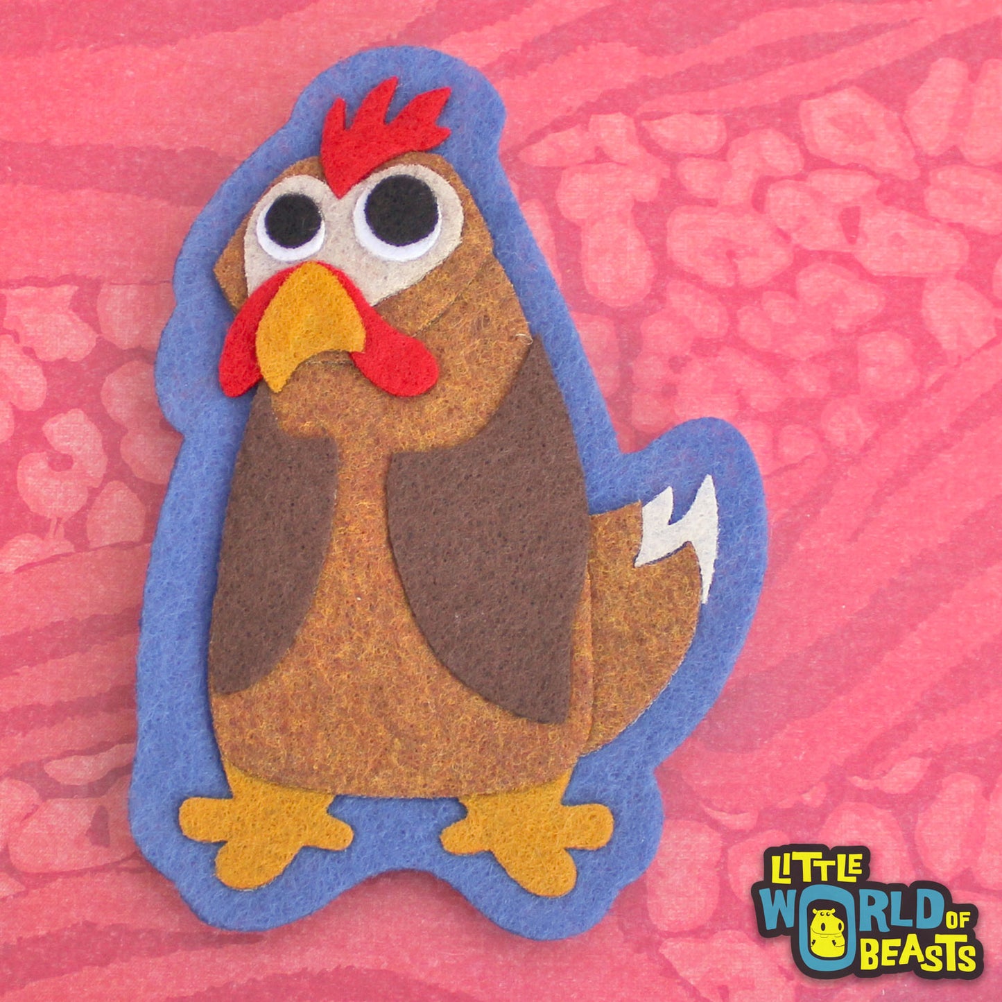 Felt Animal Patch - Chicken