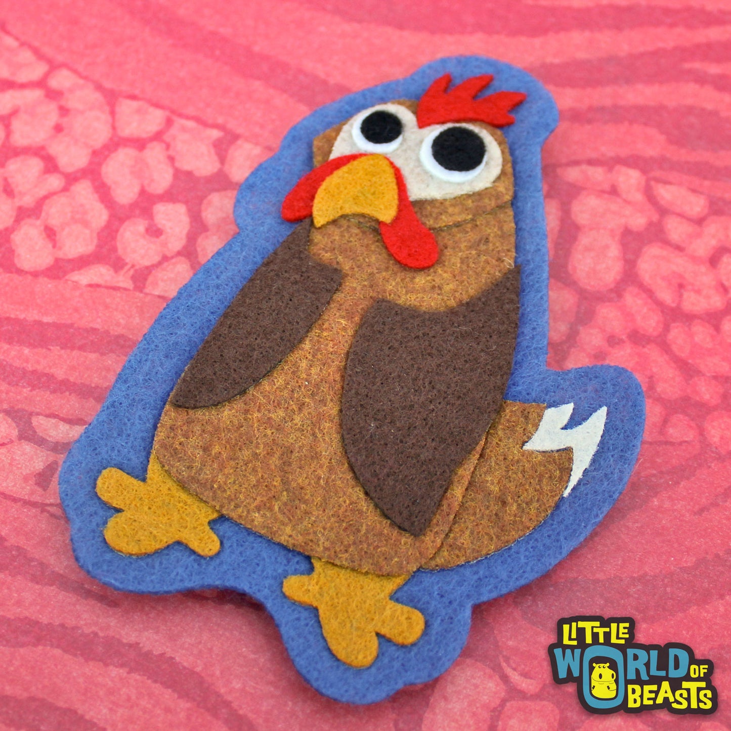 Felt Animal Patch - Chicken