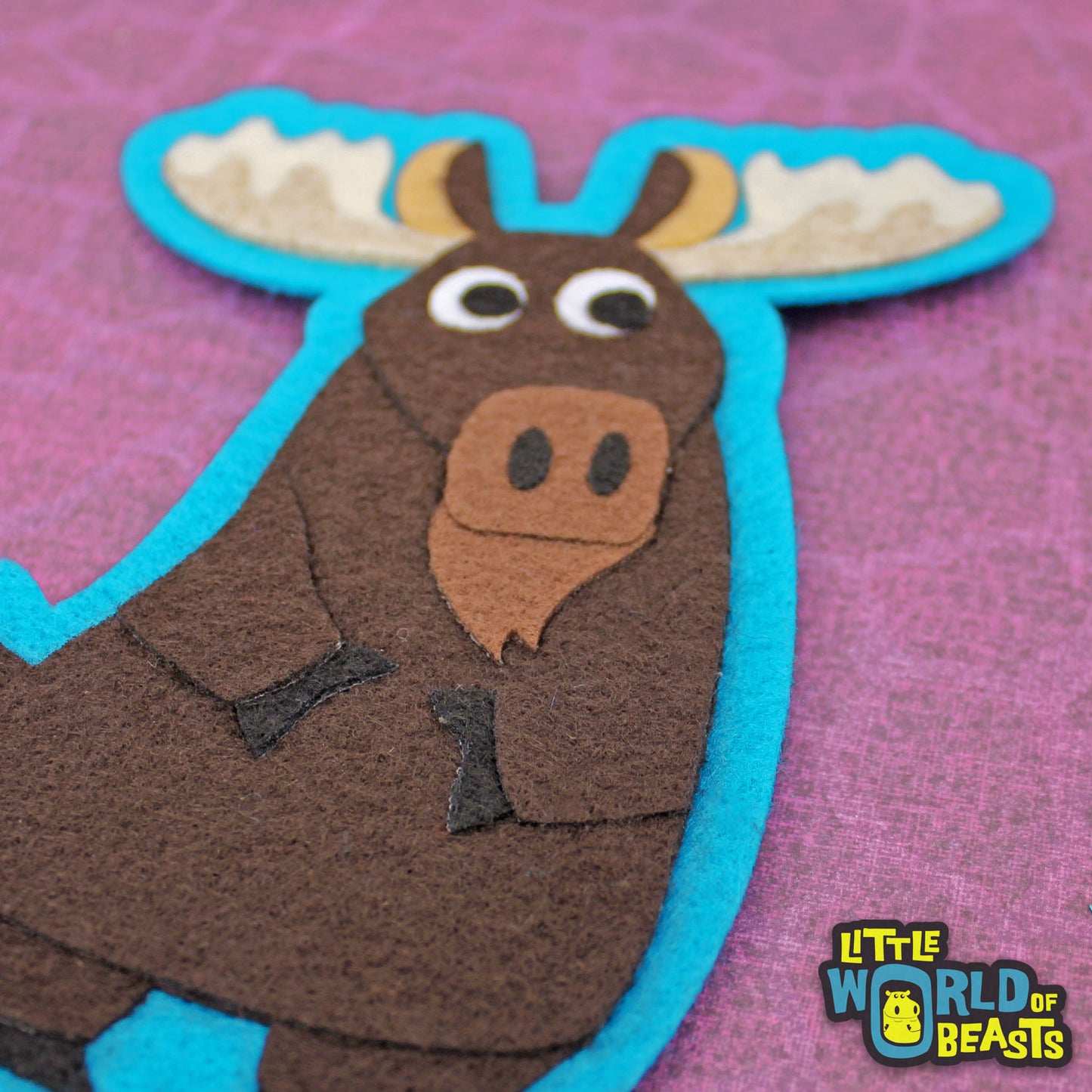 Moose - Woodland Animal Applique