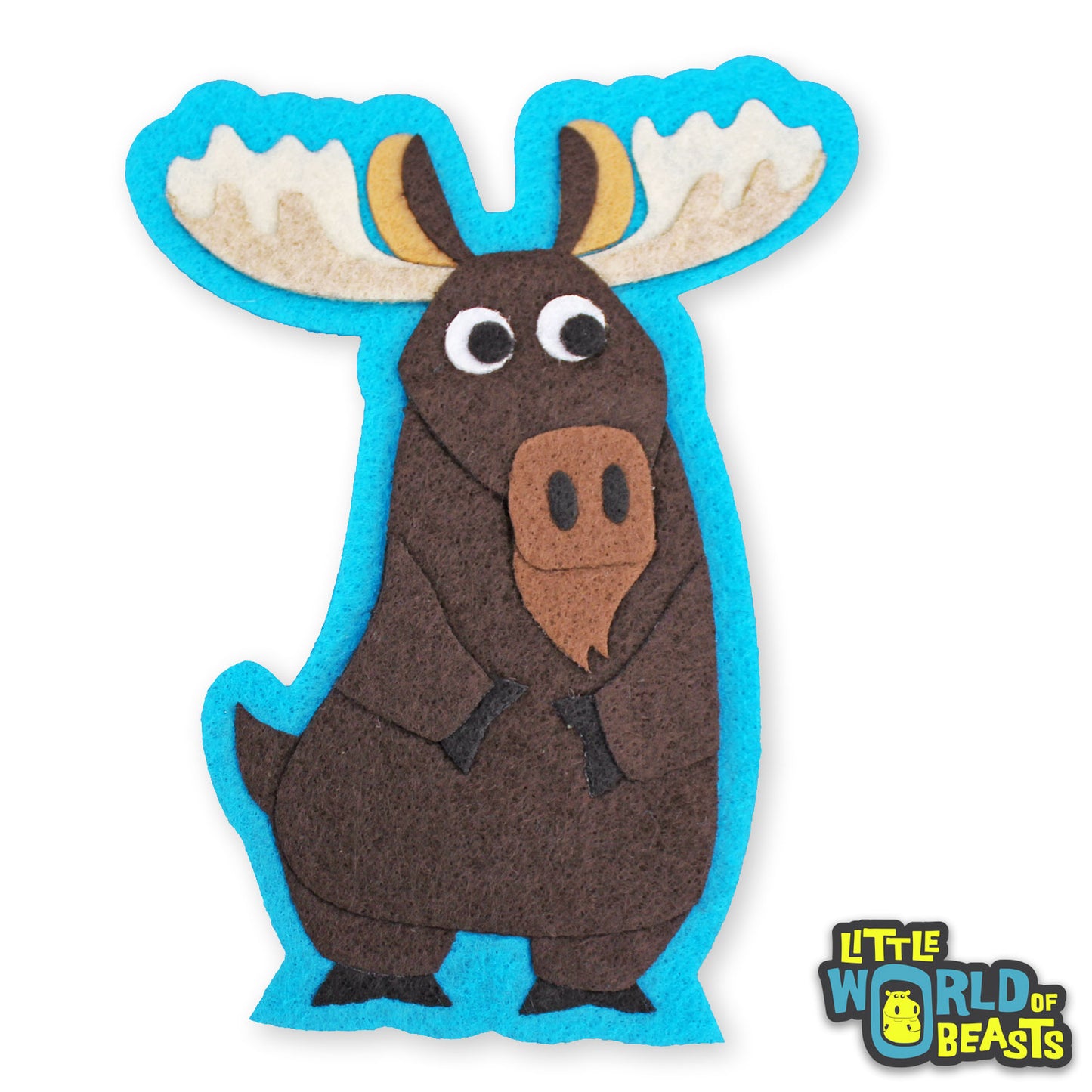 Moose - Woodland Animal Applique