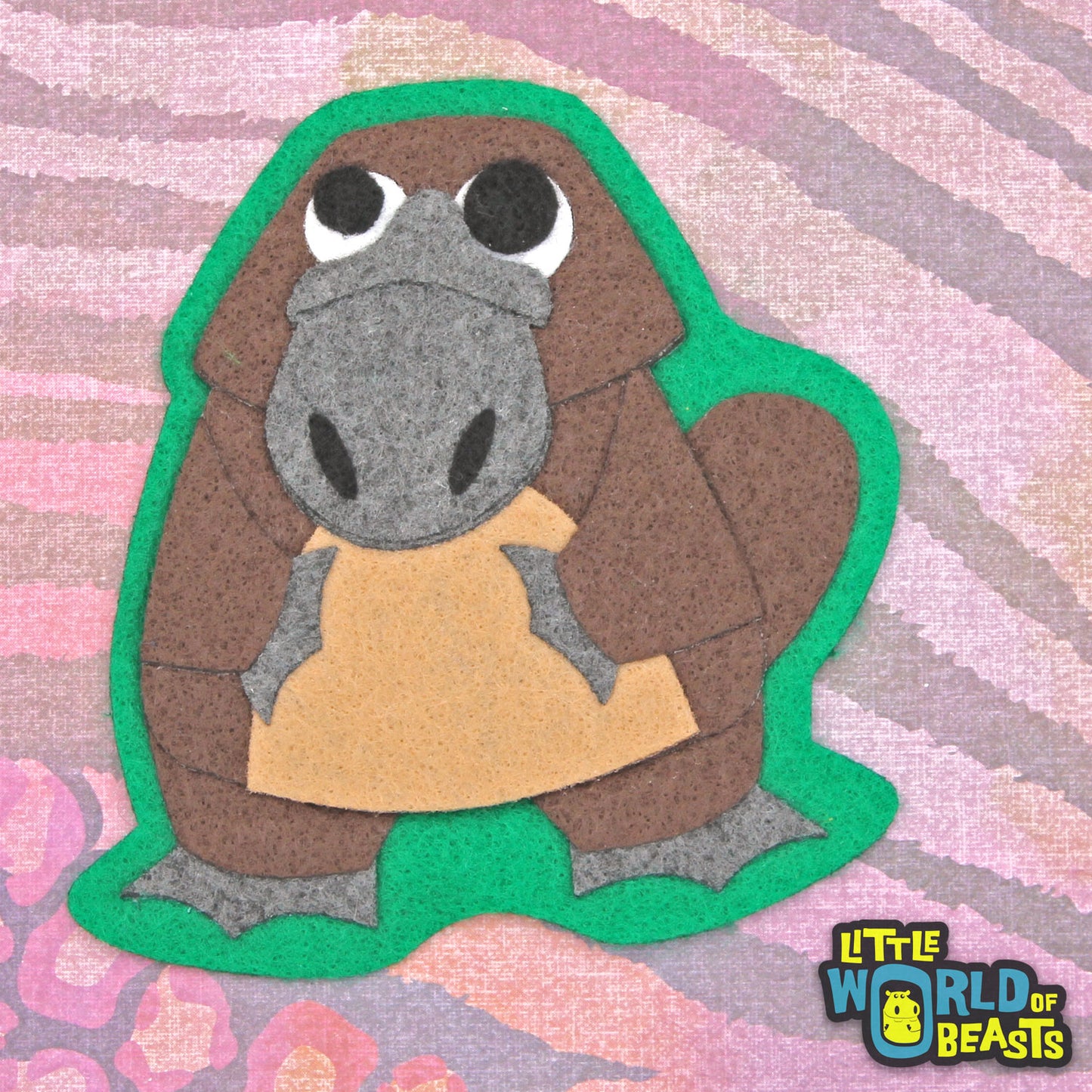 Felt Australian Animal Patch - Platypus