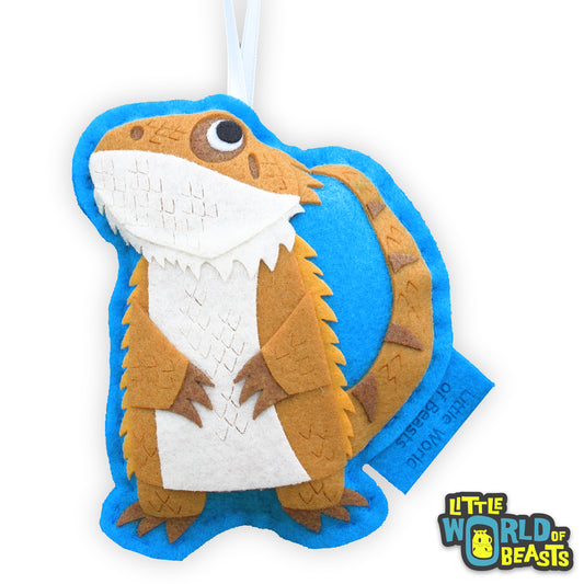 Personalized Bearded Dragon Ornament