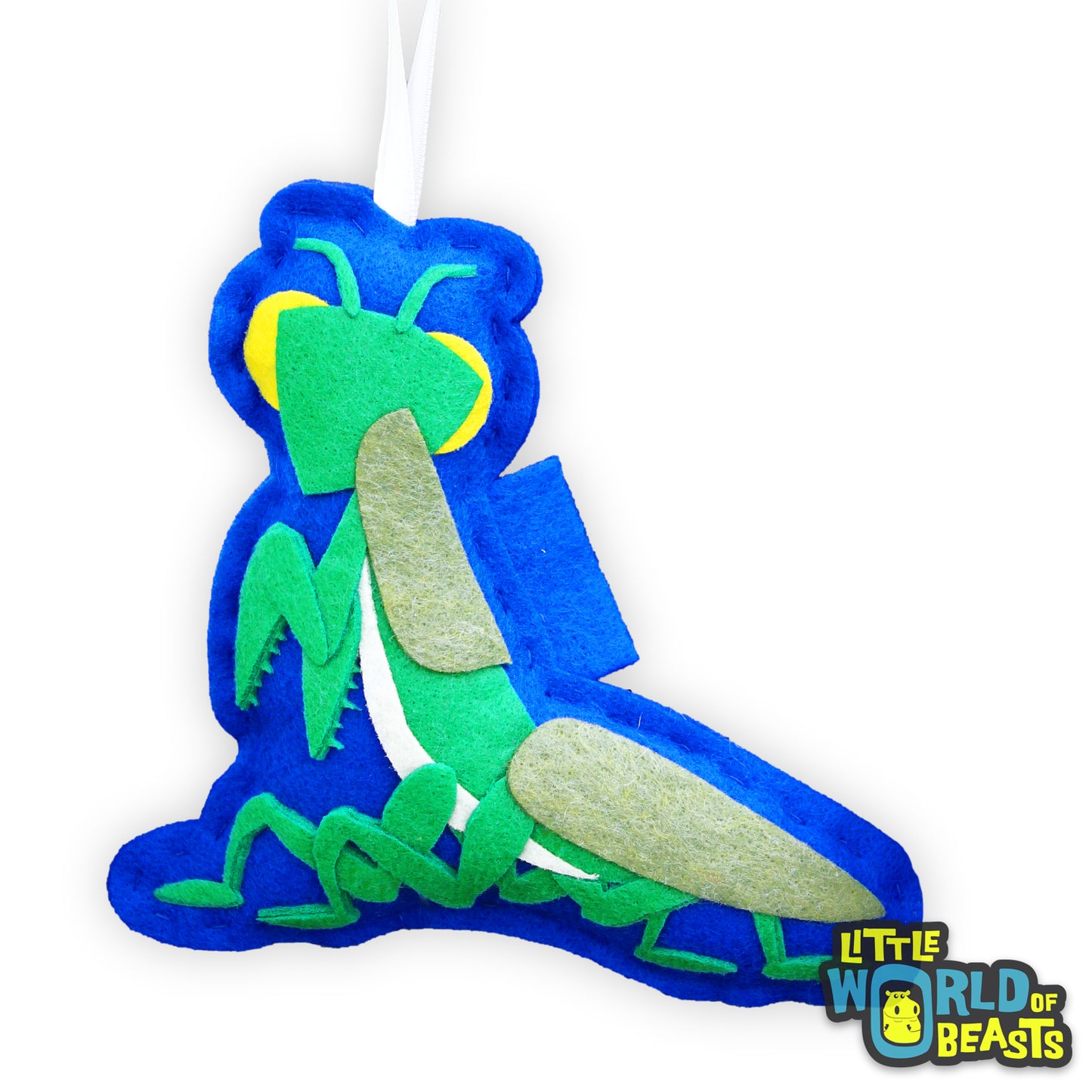 Felt Christmas Ornament -Praying Mantis