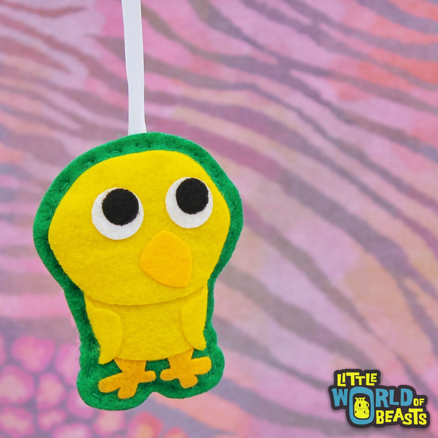 Spike the Chick - Felt Farm Animal Ornament - Little World of Beasts