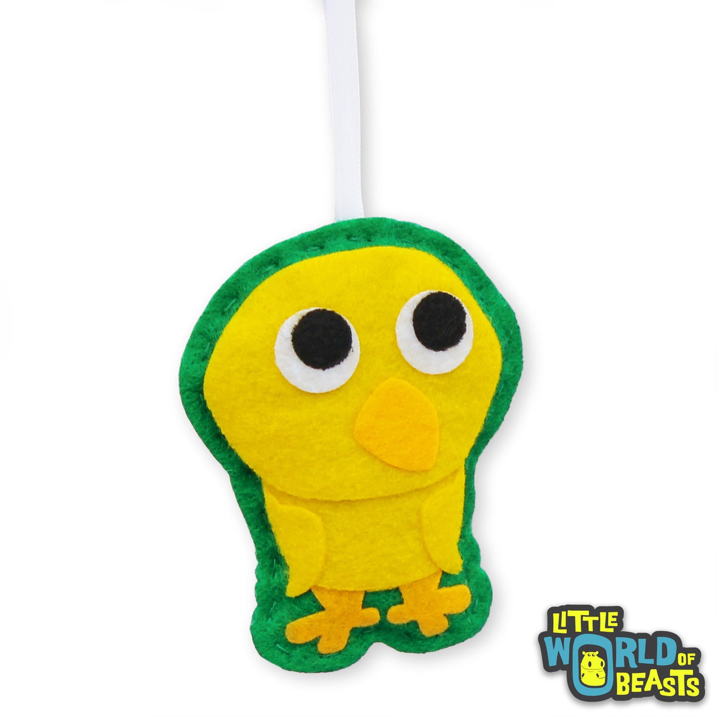 Spike the Chick - Felt Farm Animal Ornament - Little World of Beasts