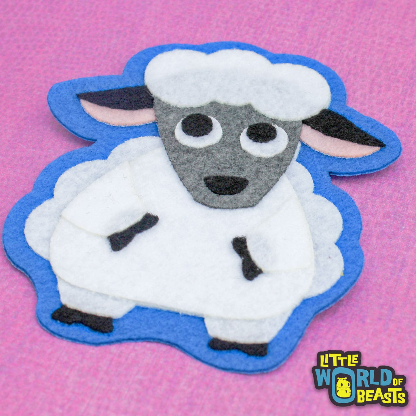 Murray the Sheep Patch - Farm Animal Applique