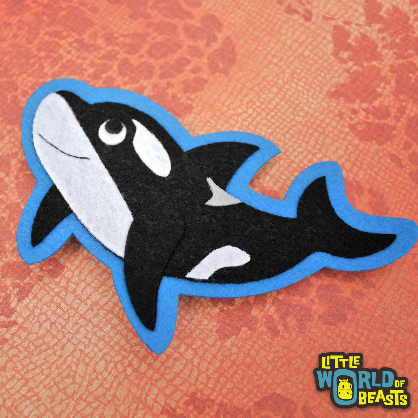 Little World of Beast - Felt Orca