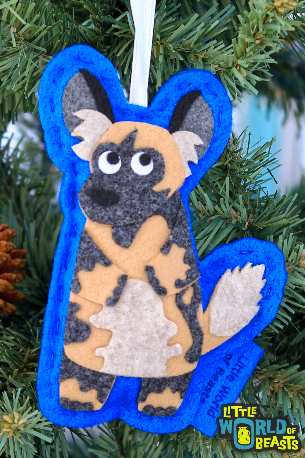 Felt Ornament - Wild Dog