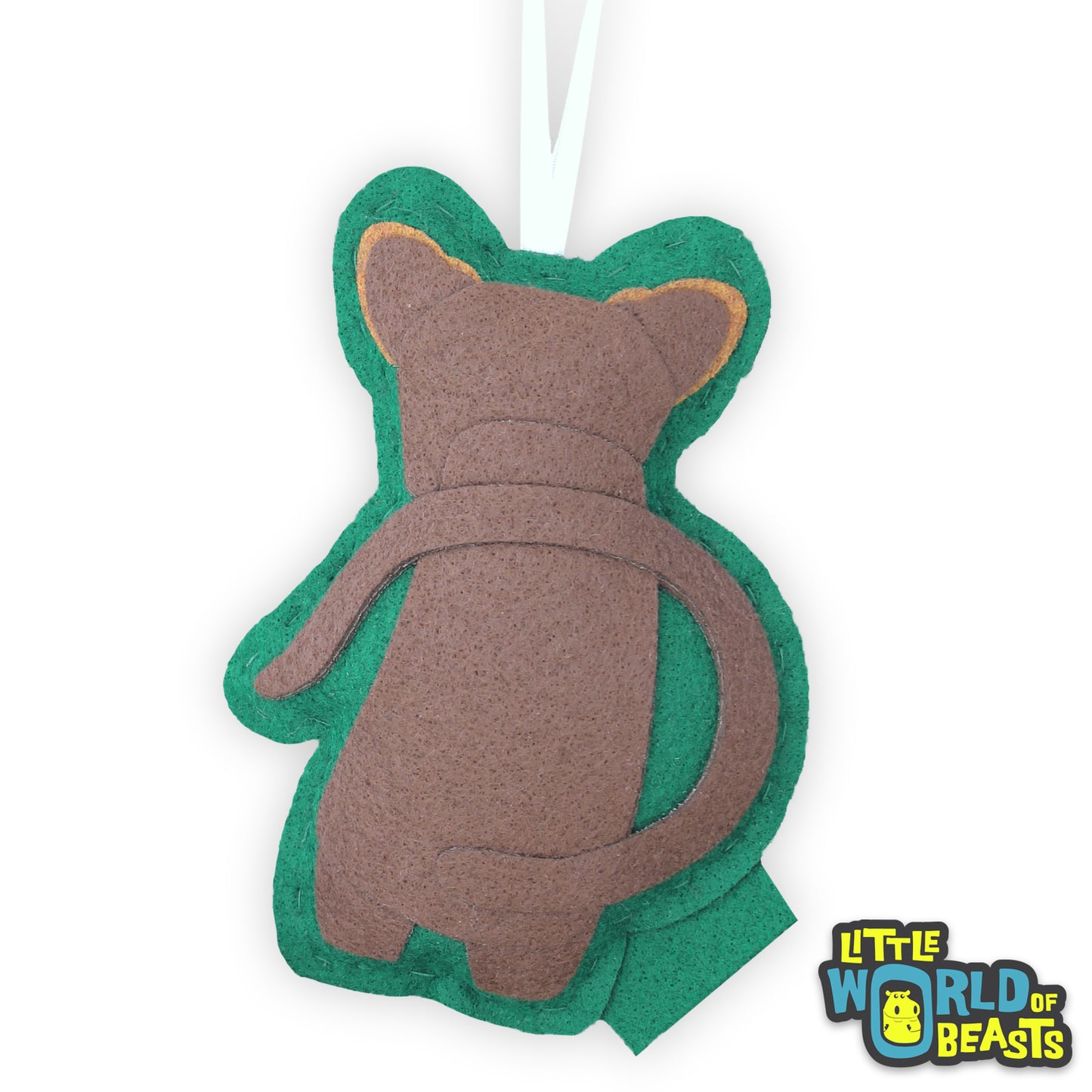 Fossa - Felt Animal Ornament