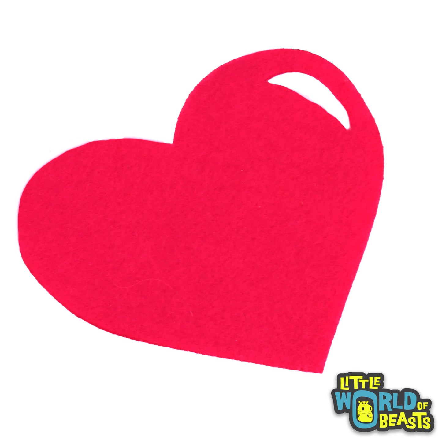 Laser Cut Felt Shape - Heart