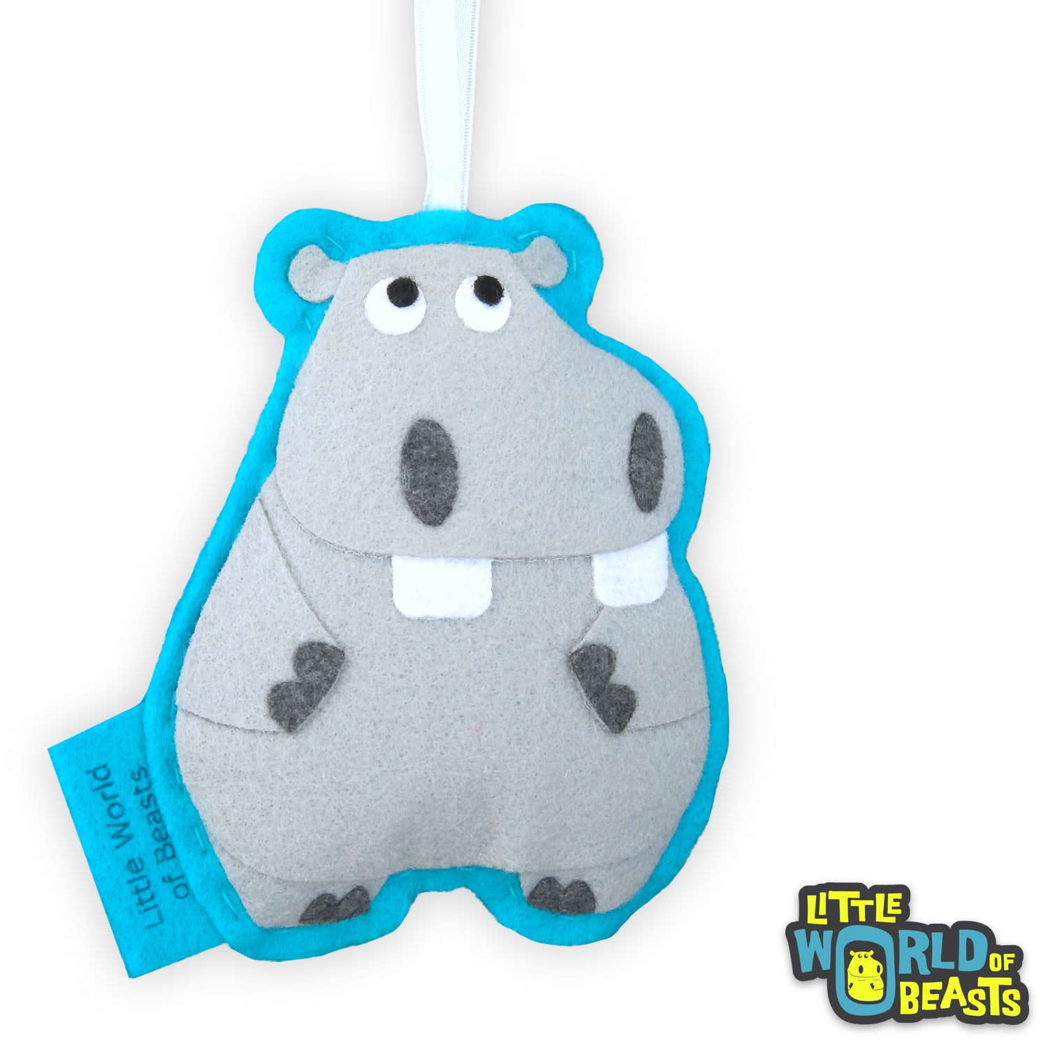 Hippo - Christmas Ornament