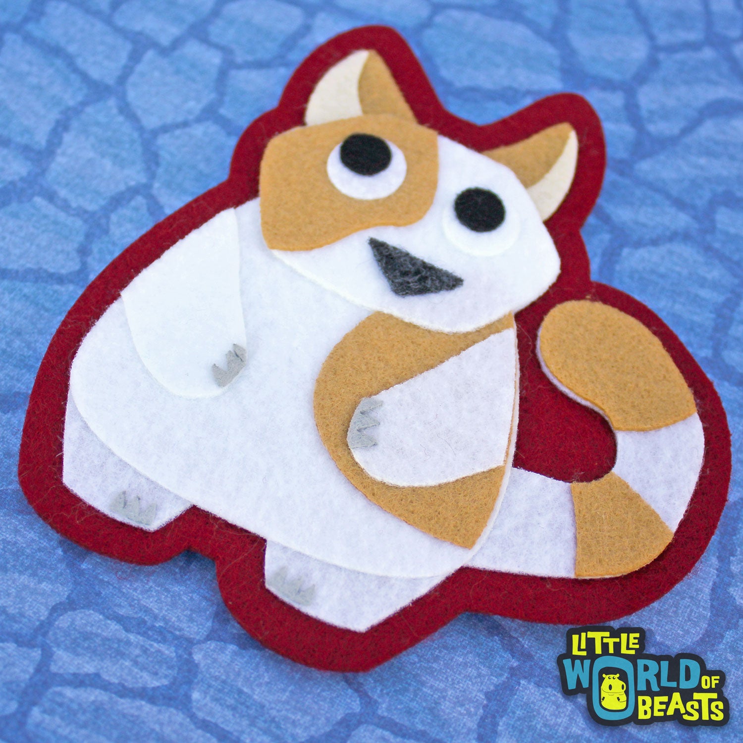 Iron On or Sew On Patch - Fat Cat